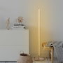 Opviq Lámpara de pie de metal dorado con LED integrado 36W 3000K